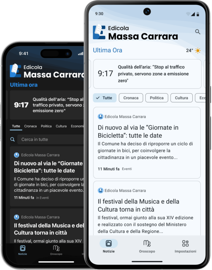 Edicola Massa Carrara Android e iOS